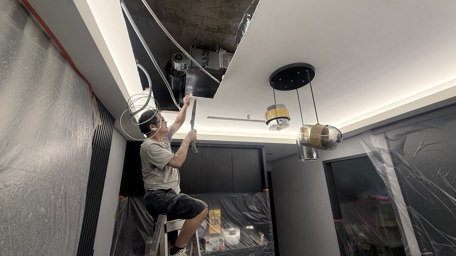 天花板維修孔開立作業